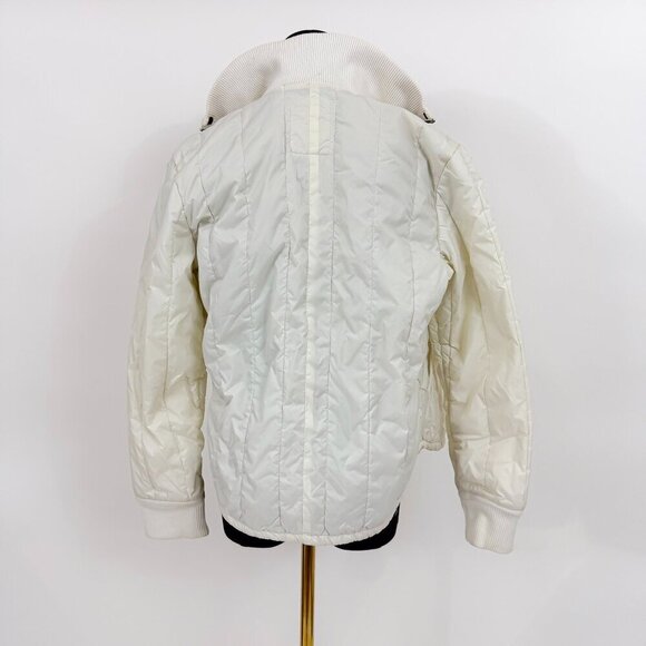 G STAR RAW WHITE LIGHT WEIGHT JACKET WITH ZIPPER - Picture 2 of 10